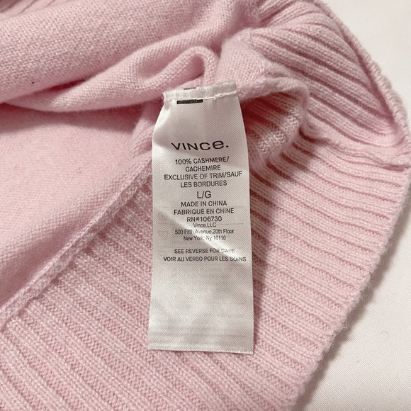 ✨Host Pick✨Vince Shrunken 3/4 Sleeve Cashmere Sweater - Picture 9 of 10